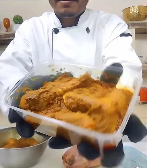 1234 Frozen full Chicken masala mix - Image 1